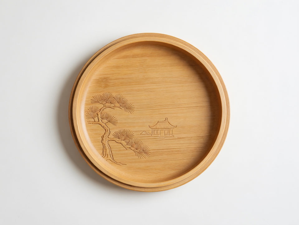 Bamboo Tea & Incense Tray