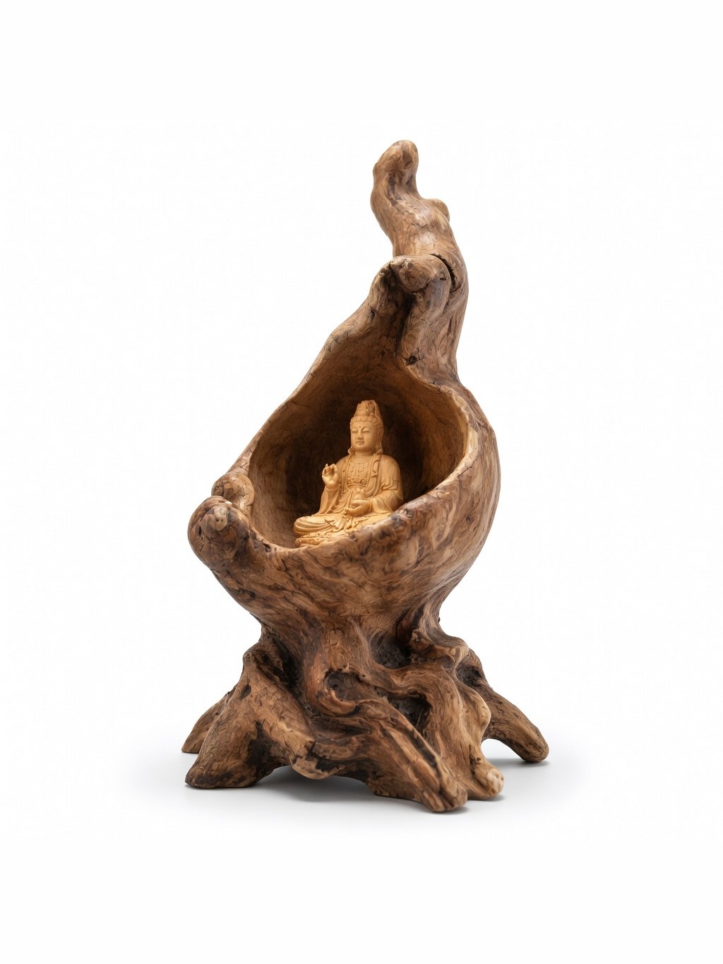 Rootwood  Meditation-niche  sculpture