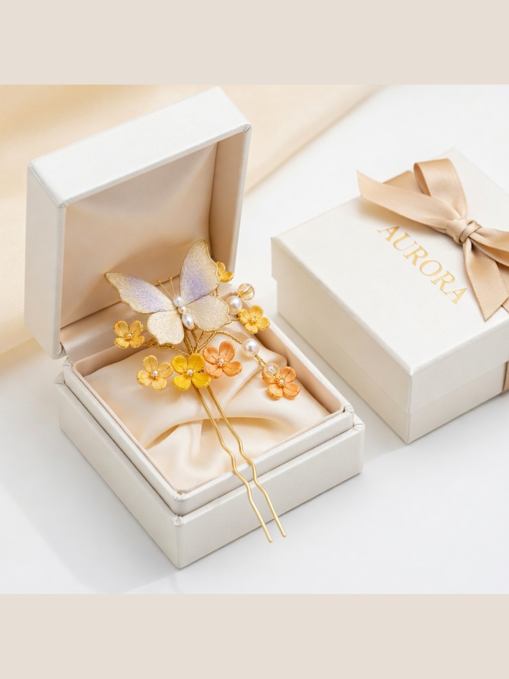 Osmanthus Butterfly Chanhua Hairpin