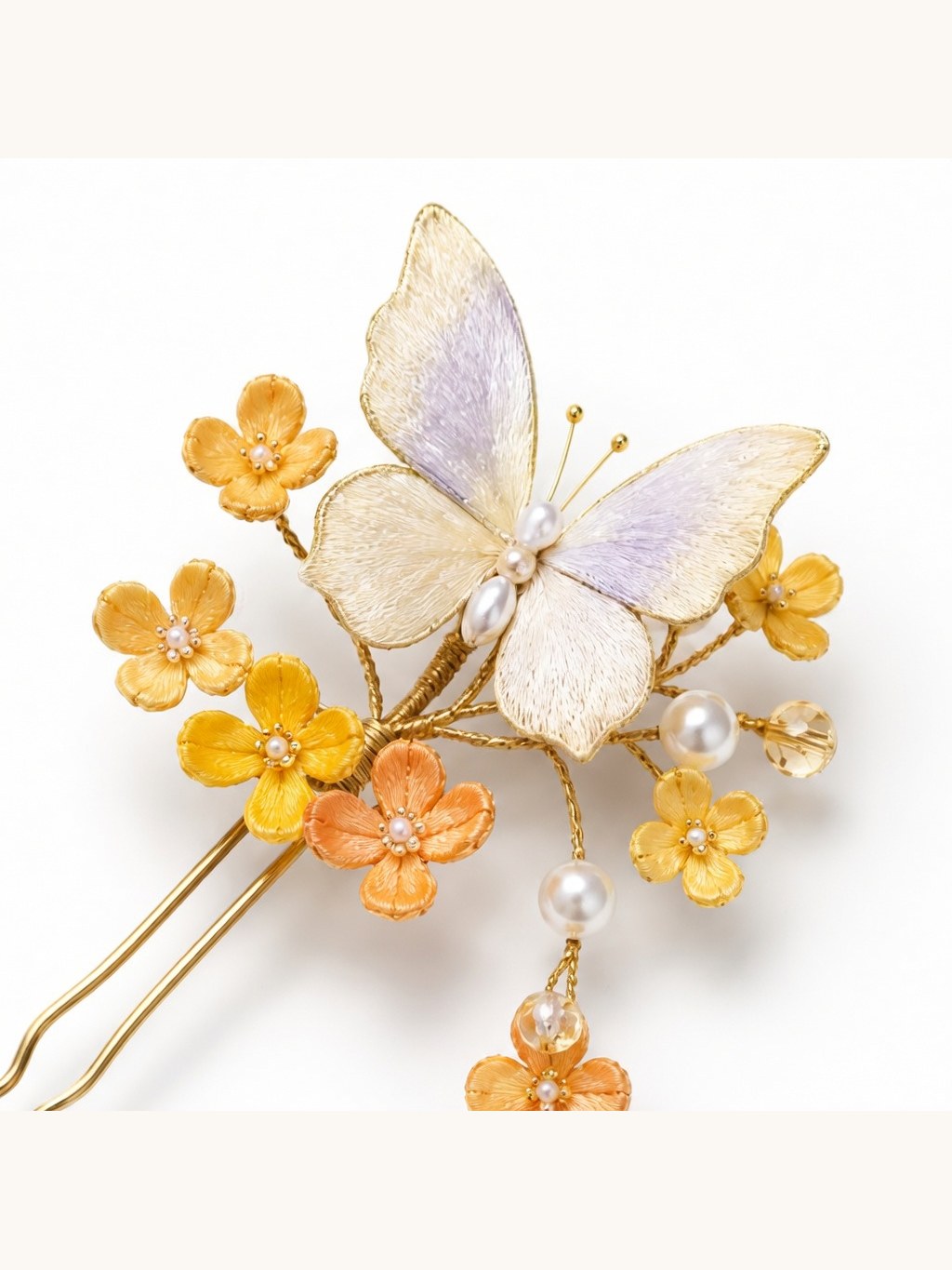 Osmanthus Butterfly Chanhua Hairpin