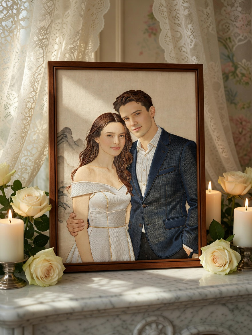 Custom Suzhou Embroidery Portrait