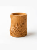 Bamboo Landscape Carved Pen Holder