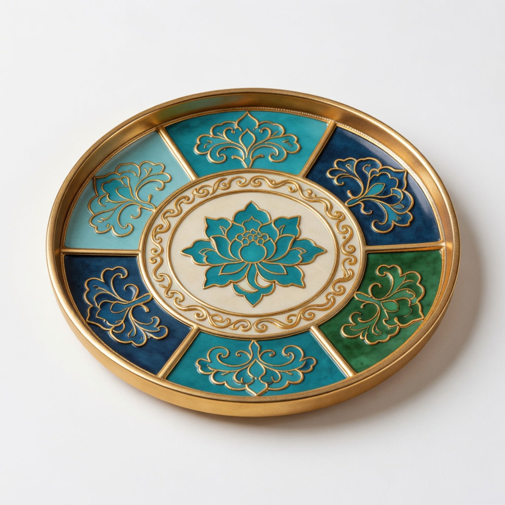 Cloisonné Decorative Tray
