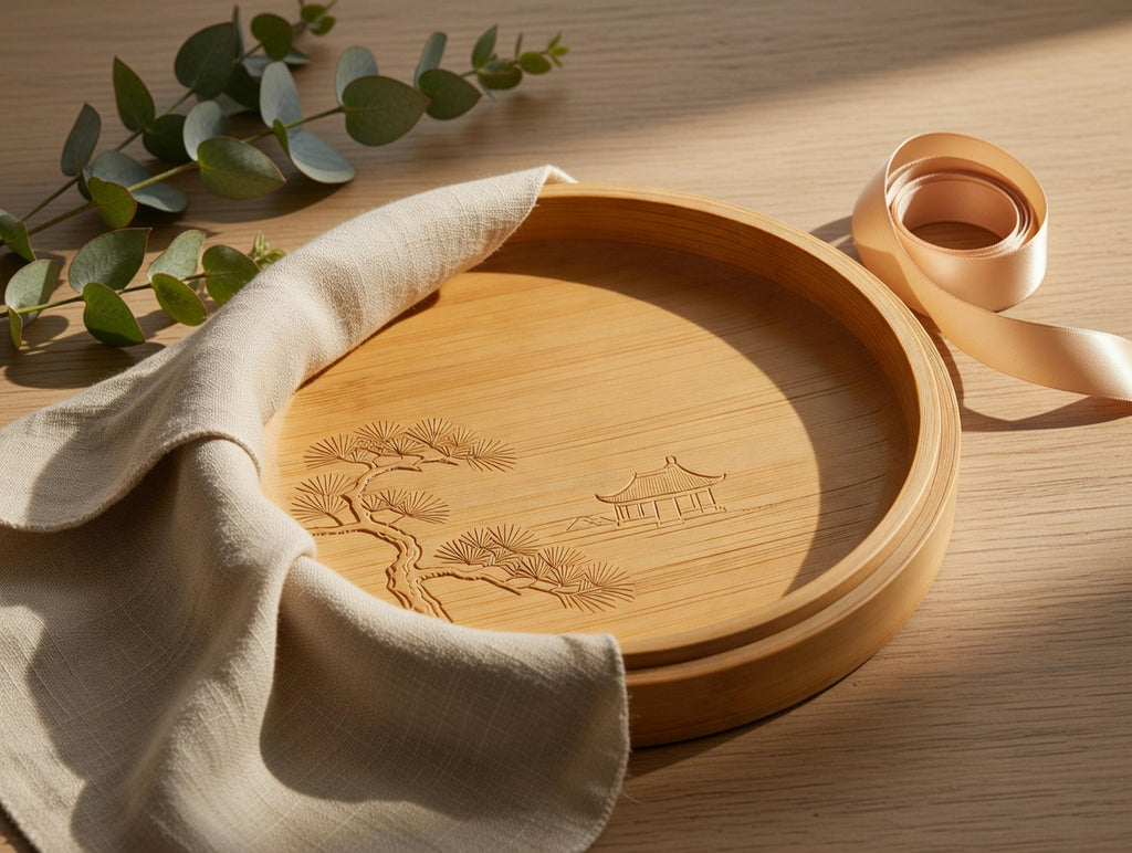 Bamboo Tea & Incense Tray